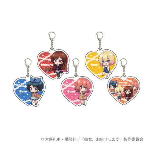 『彼女、お借りします』 アクリルキーホルダー 04/バレンタインver. BOX(全5種)(ミニキャラ)